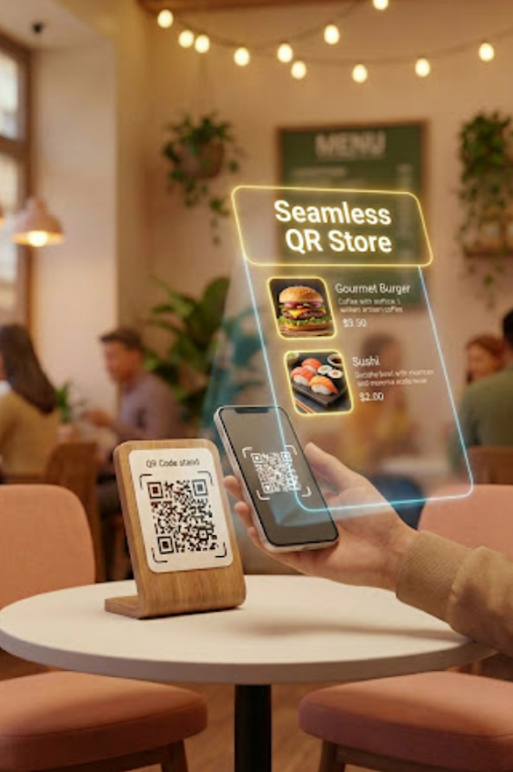 Menu Hai Store Interface